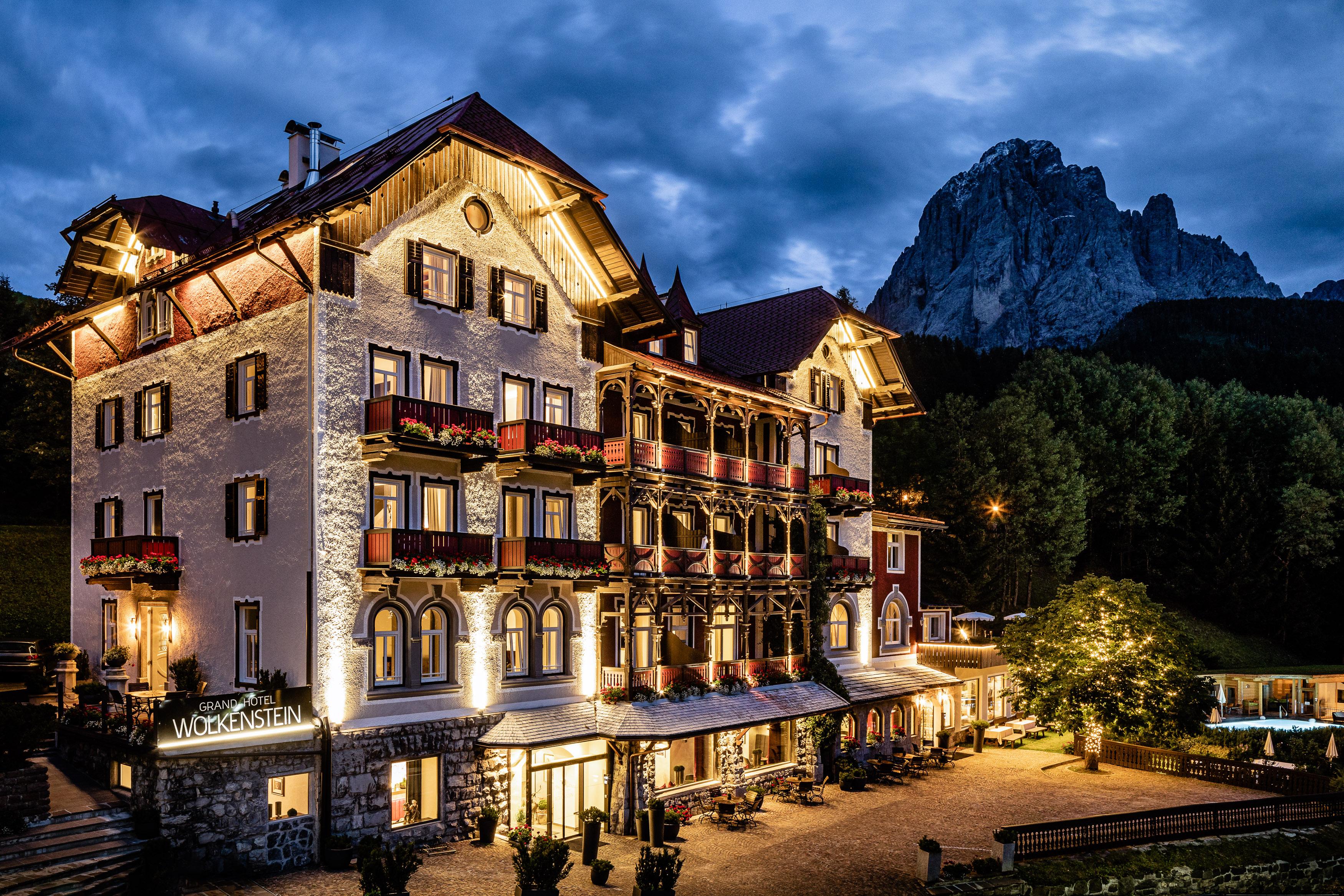Grand Hotel Wolkenstein Selva di Val Gardena Exterior foto
